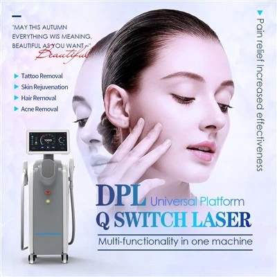 2 in 1 monitoiminen DPL -järjestelmä ja nd YAG -laser