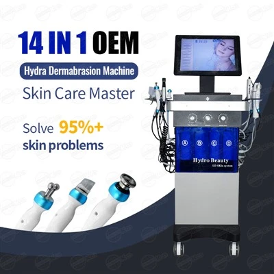Hydrafacial kone ihon analysointikameralla