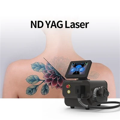 Q Switch ND-YAG Laser Tatuoinnin poistokone Double Rods Yhdistelmälaser